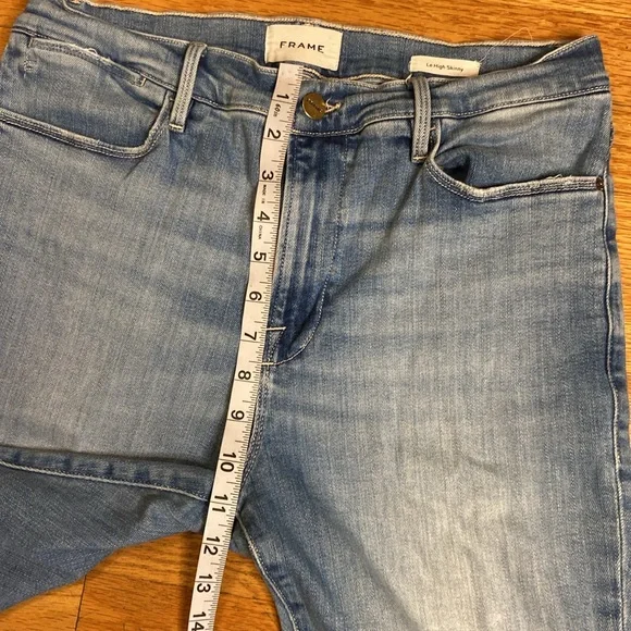 FRAME Le High Skinny Jeans. Size 31 - Picture 10 of 14